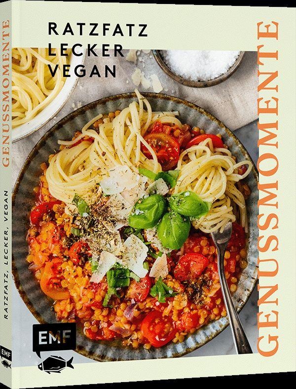 Vorderes Coverbild Genussmomente: Ratzfatz, lecker, vegan
