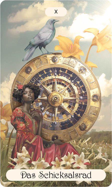 Beispielinhalt (Bild) Tarot-Kartenset: Zwischen der Zeit