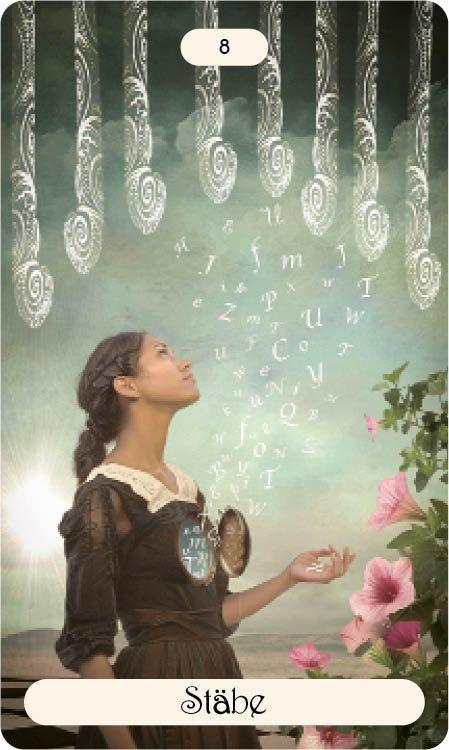 Beispielinhalt (Bild) Tarot-Kartenset: Zwischen der Zeit