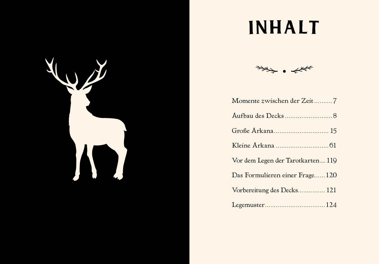 Beispielinhalt (Bild) Tarot-Kartenset: Zwischen der Zeit