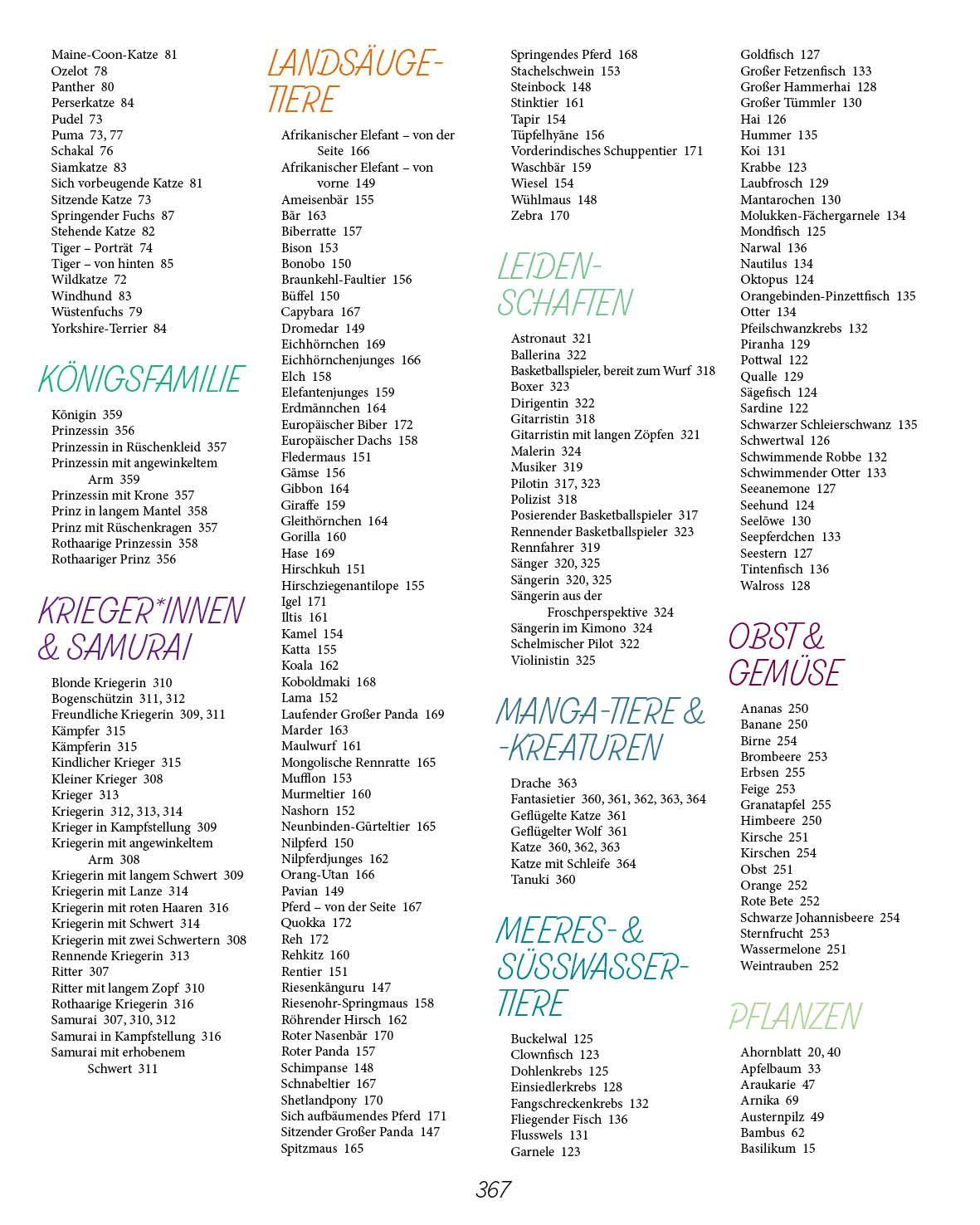 Beispielinhalt (Bild) Die ultimative Motiv-Bibliothek - 1000 x zeichnen