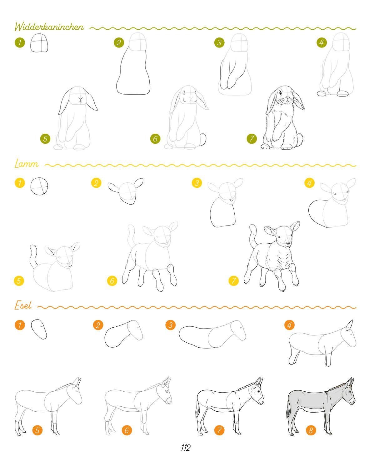 Beispielinhalt (Bild) Die ultimative Motiv-Bibliothek - 1000 x zeichnen
