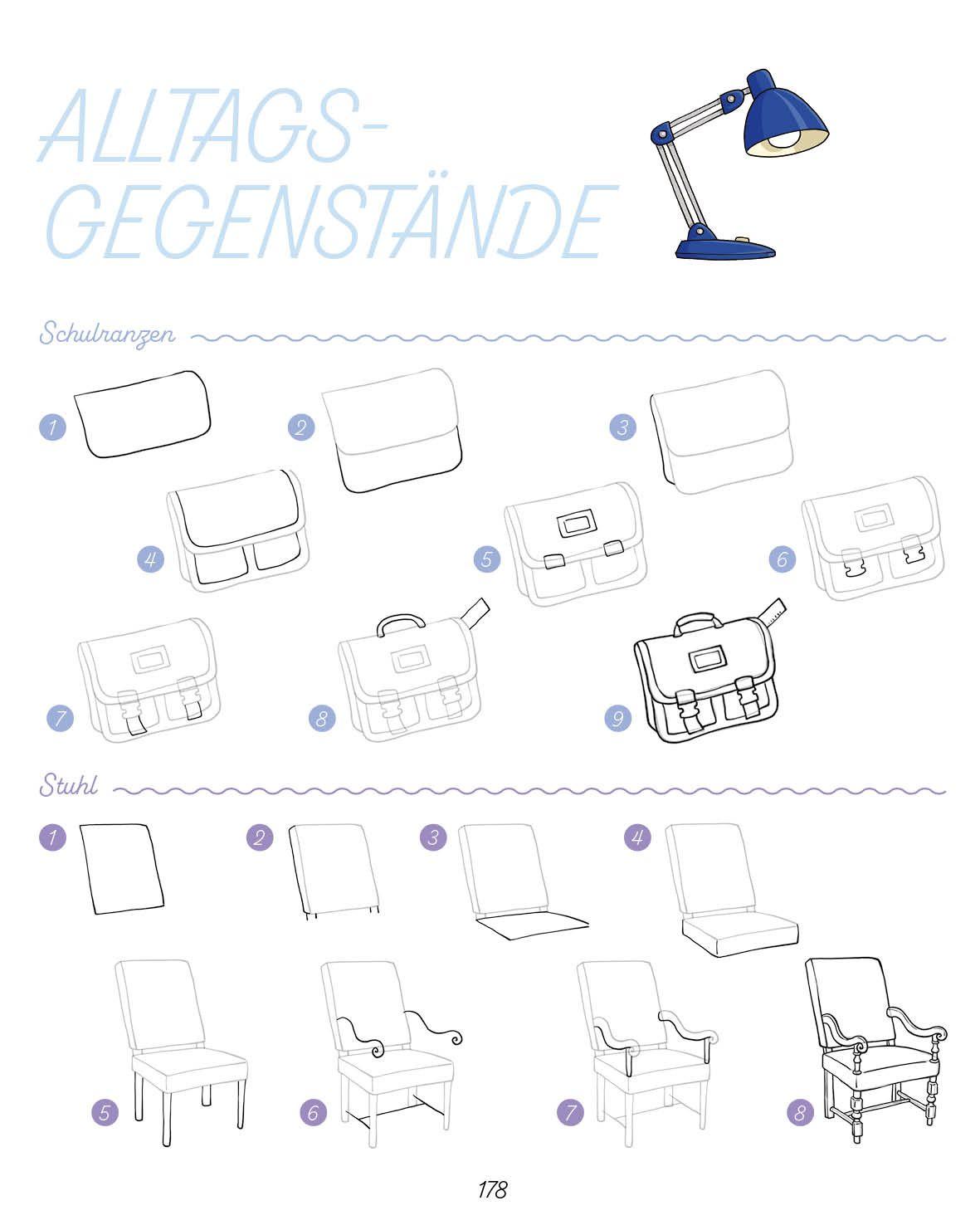 Beispielinhalt (Bild) Die ultimative Motiv-Bibliothek - 1000 x zeichnen