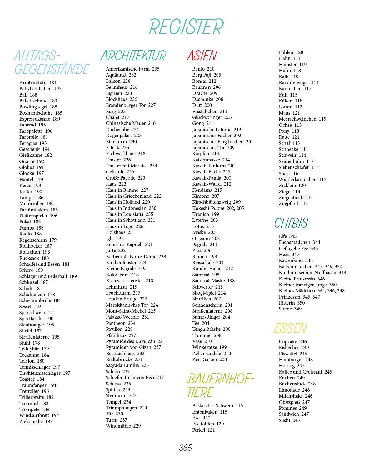 Beispielinhalt (Bild) Die ultimative Motiv-Bibliothek - 1000 x zeichnen