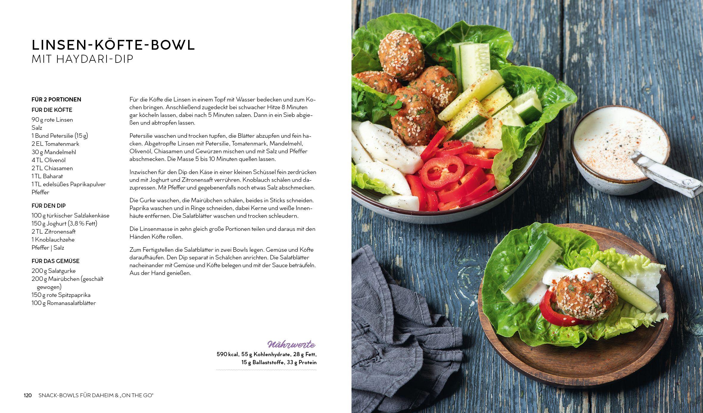 Beispielinhalt (Bild) Protein Power Bowls