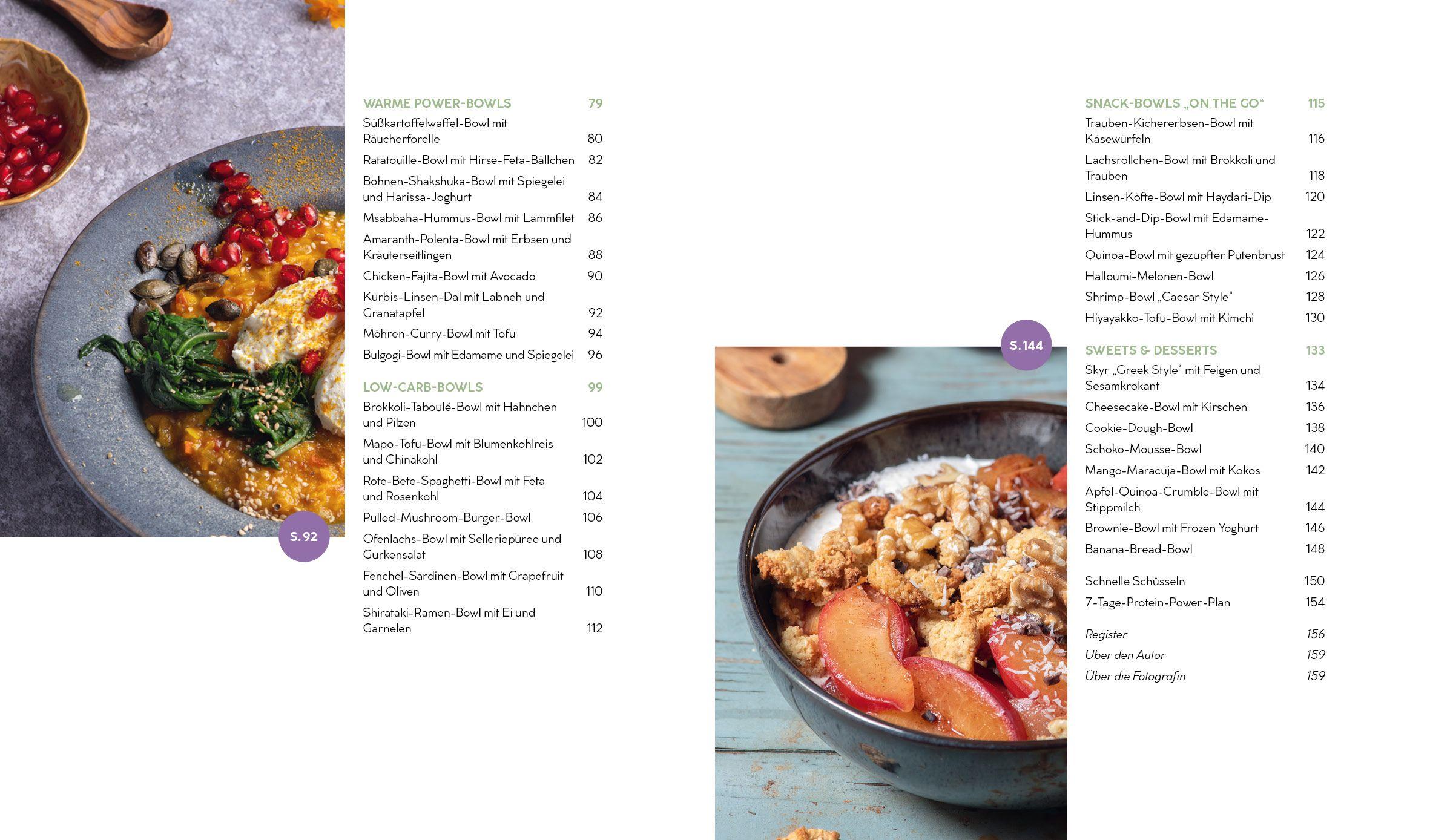 Beispielinhalt (Bild) Protein Power Bowls