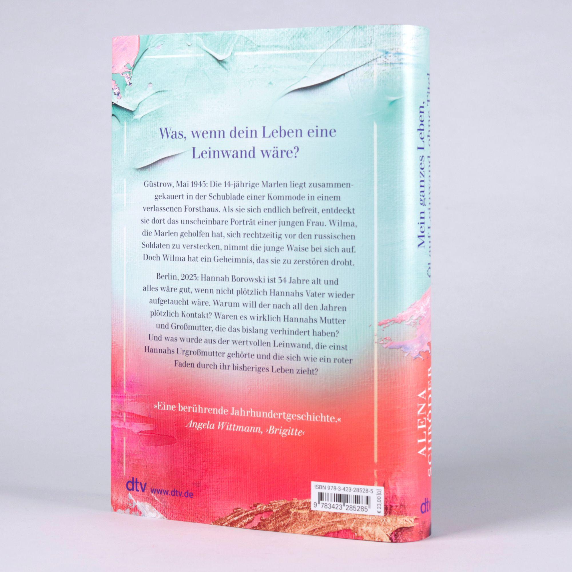 Beispielinhalt (Bild) Mein ganzes Leben, Öl auf Leinwand, ohne Titel