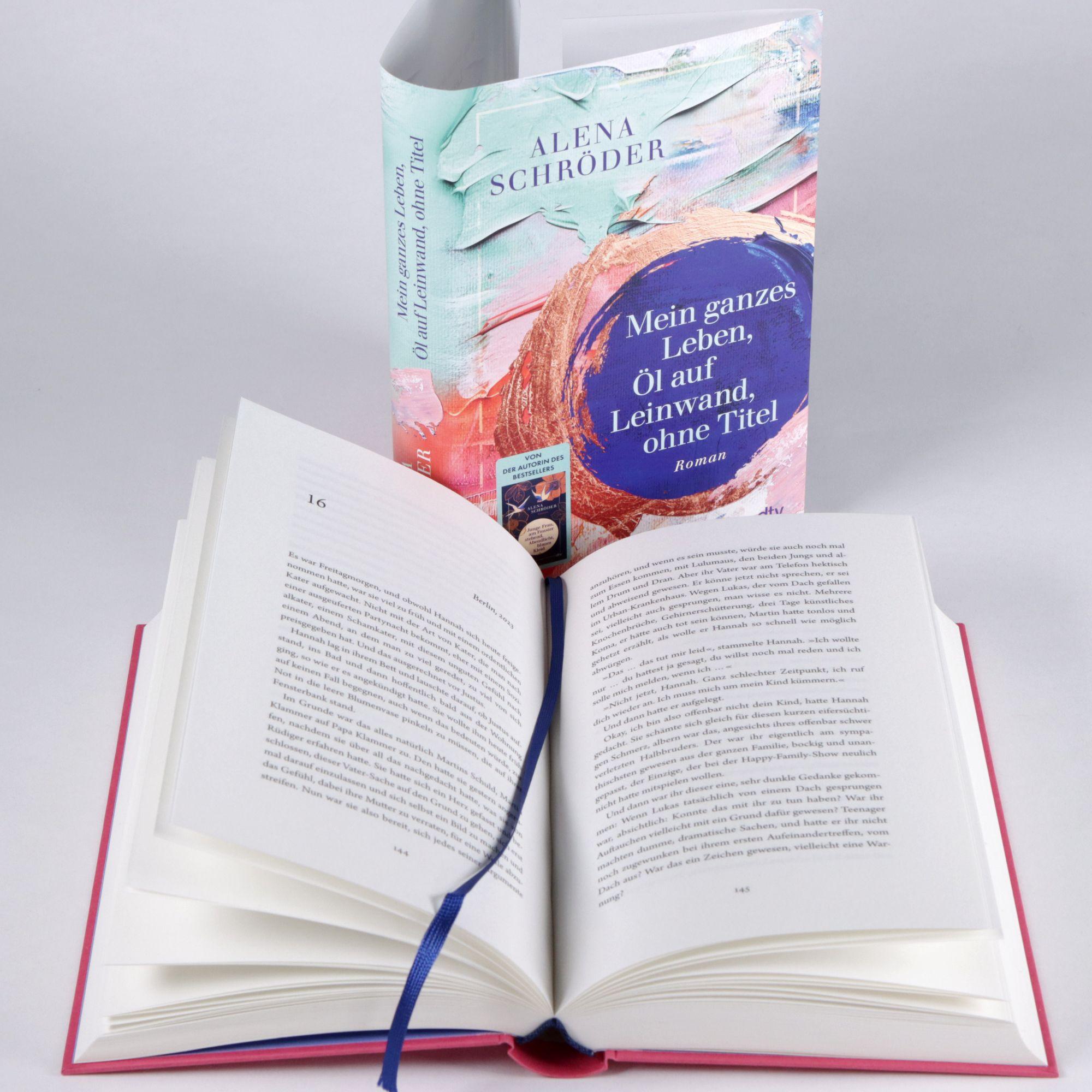 Beispielinhalt (Bild) Mein ganzes Leben, Öl auf Leinwand, ohne Titel