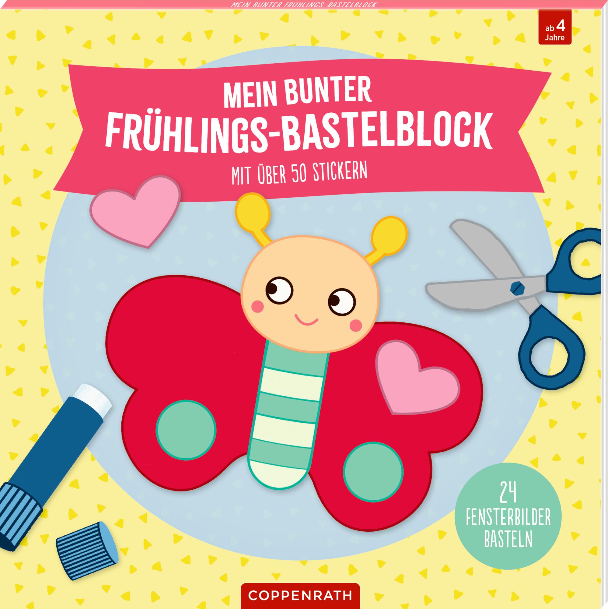 Vorderes Coverbild Mein bunter Frühlings-Bastelblock