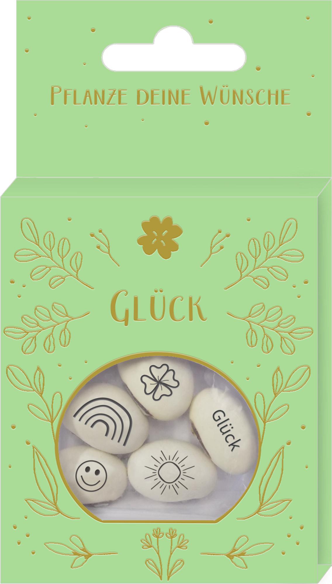 Vorderes Coverbild Geprägte Saatbohnen - Pflanze deine Wünsche