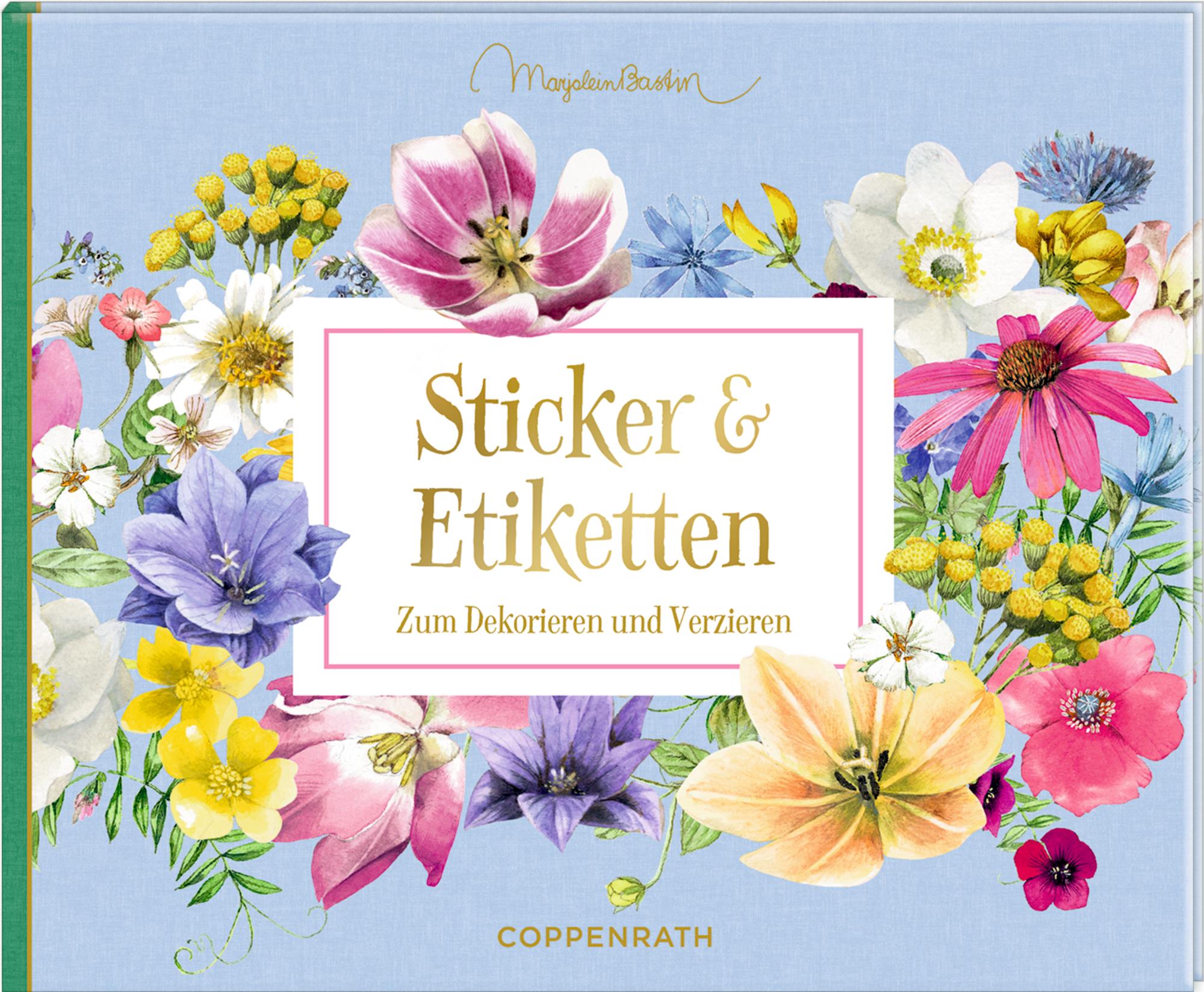 Vorderes Coverbild Stickerbuch - Sticker und Etiketten