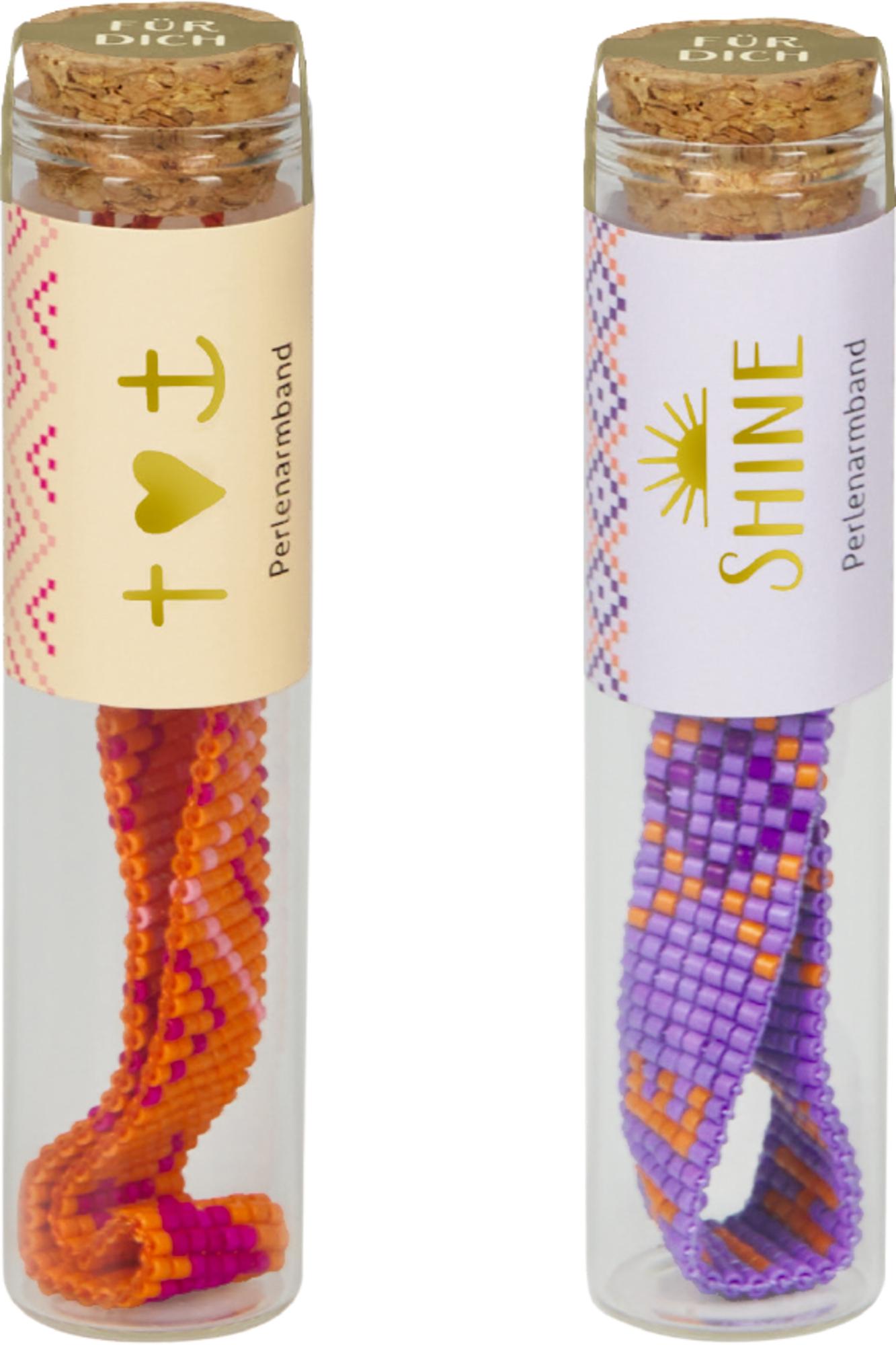 Vorderes Coverbild Armband - Perlenarmband im Glas