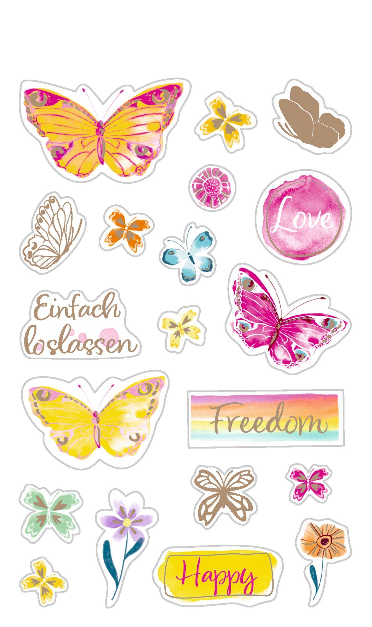 Beispielinhalt (Bild) Sticker und Etiketten