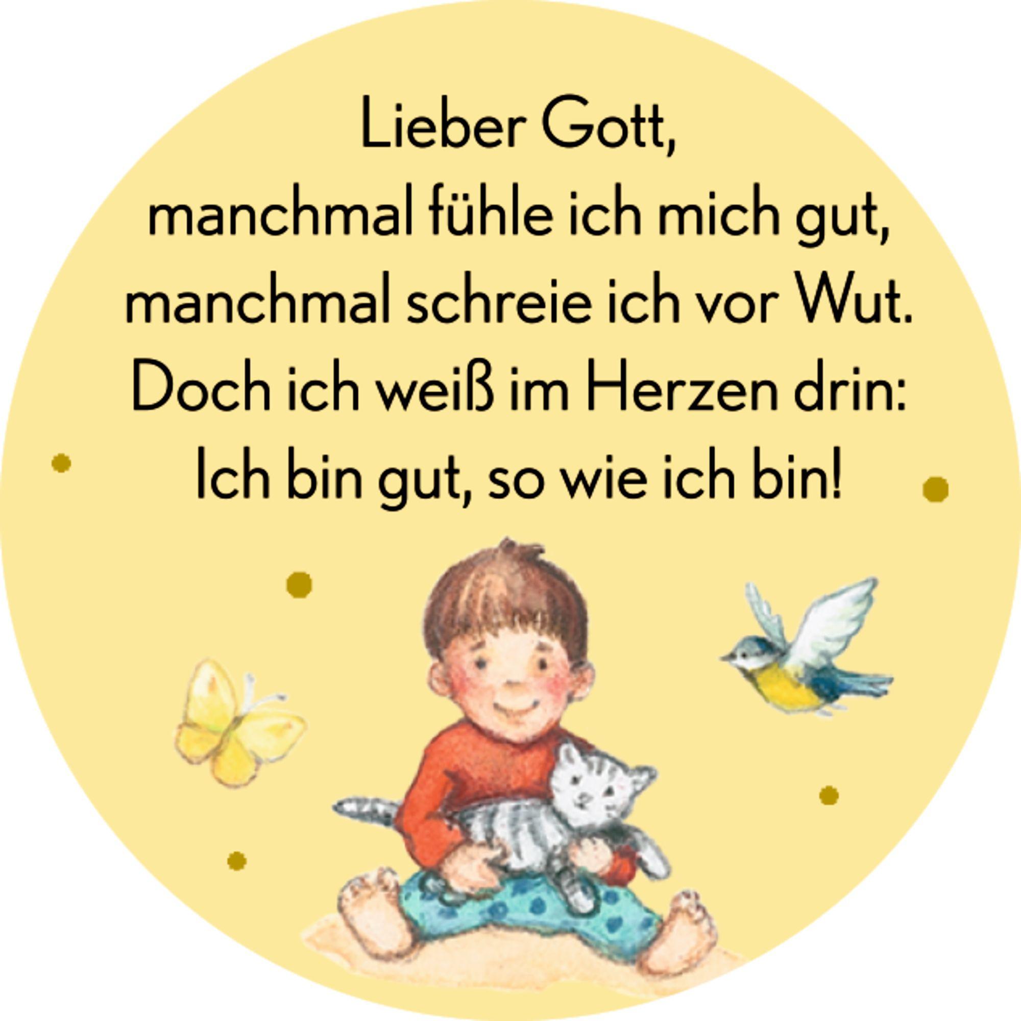 Beispielinhalt (Bild) Gebetswürfel - Gott hat dich lieb, so wie du bist!