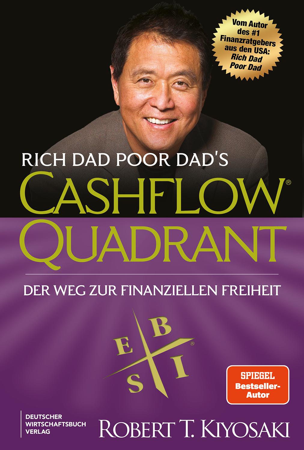 Vorderes Coverbild Rich Dad Poor Dad's Cashflow Quadrant