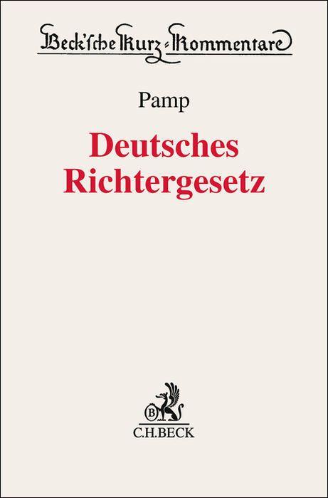 Vorderes Coverbild Deutsches Richtergesetz. DRiG
