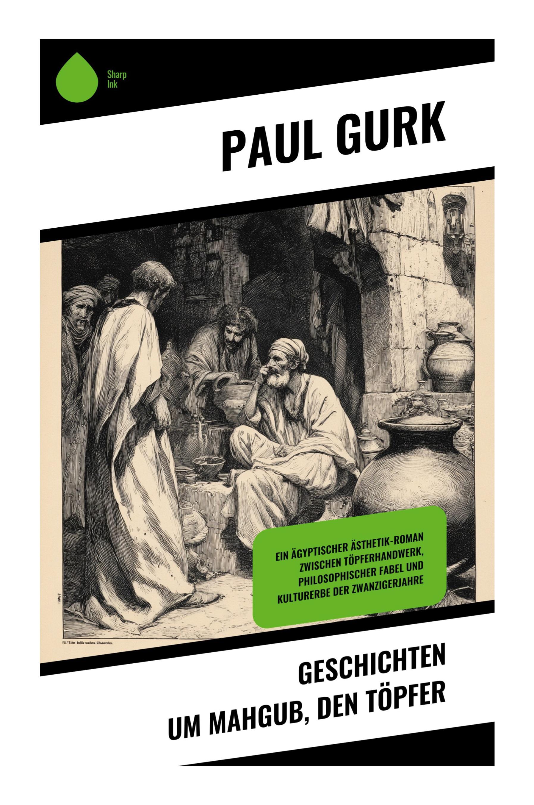 Vorderes Coverbild Geschichten um Mahgub, den Töpfer