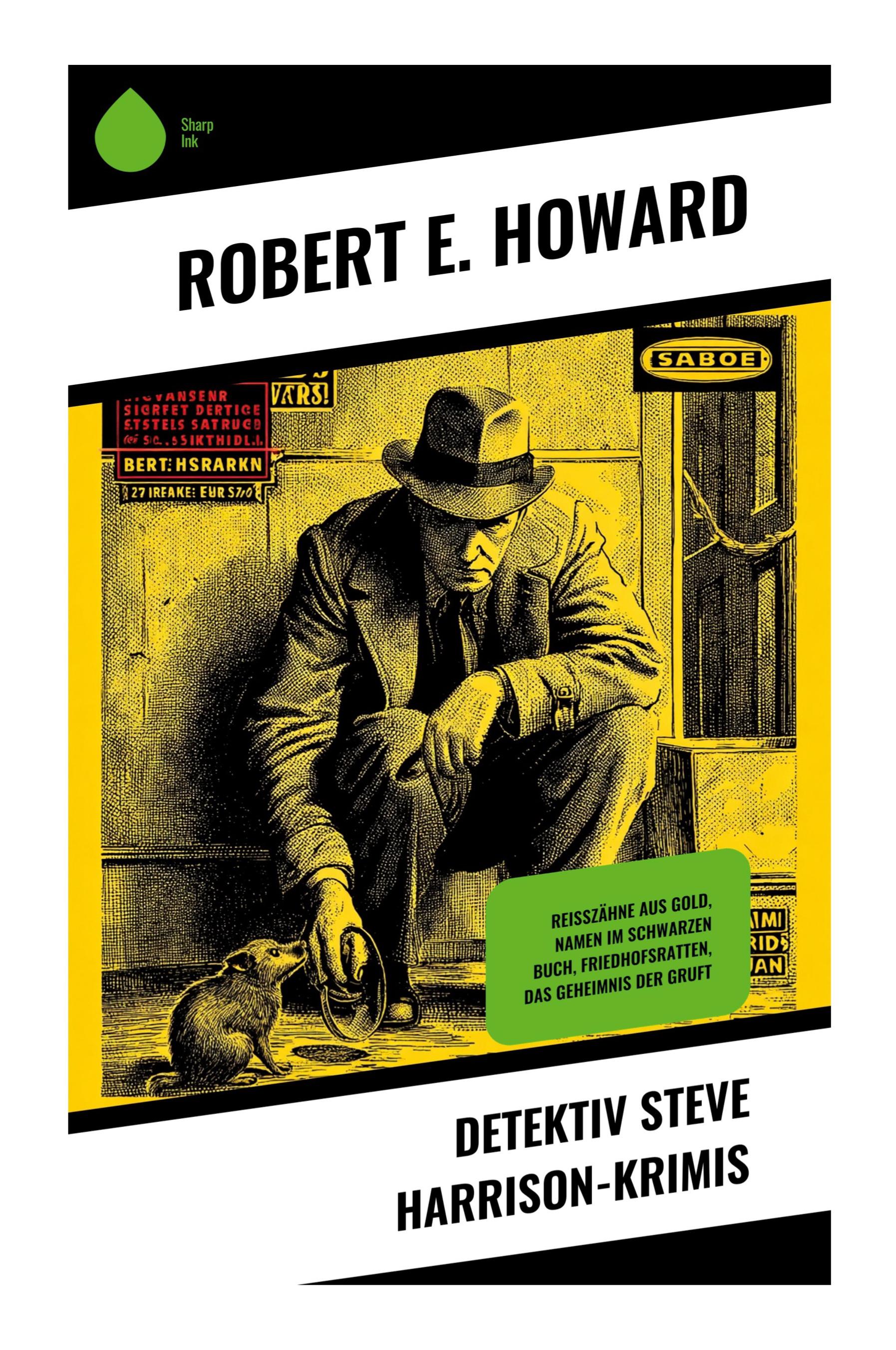 Vorderes Coverbild Detektiv Steve Harrison-Krimis