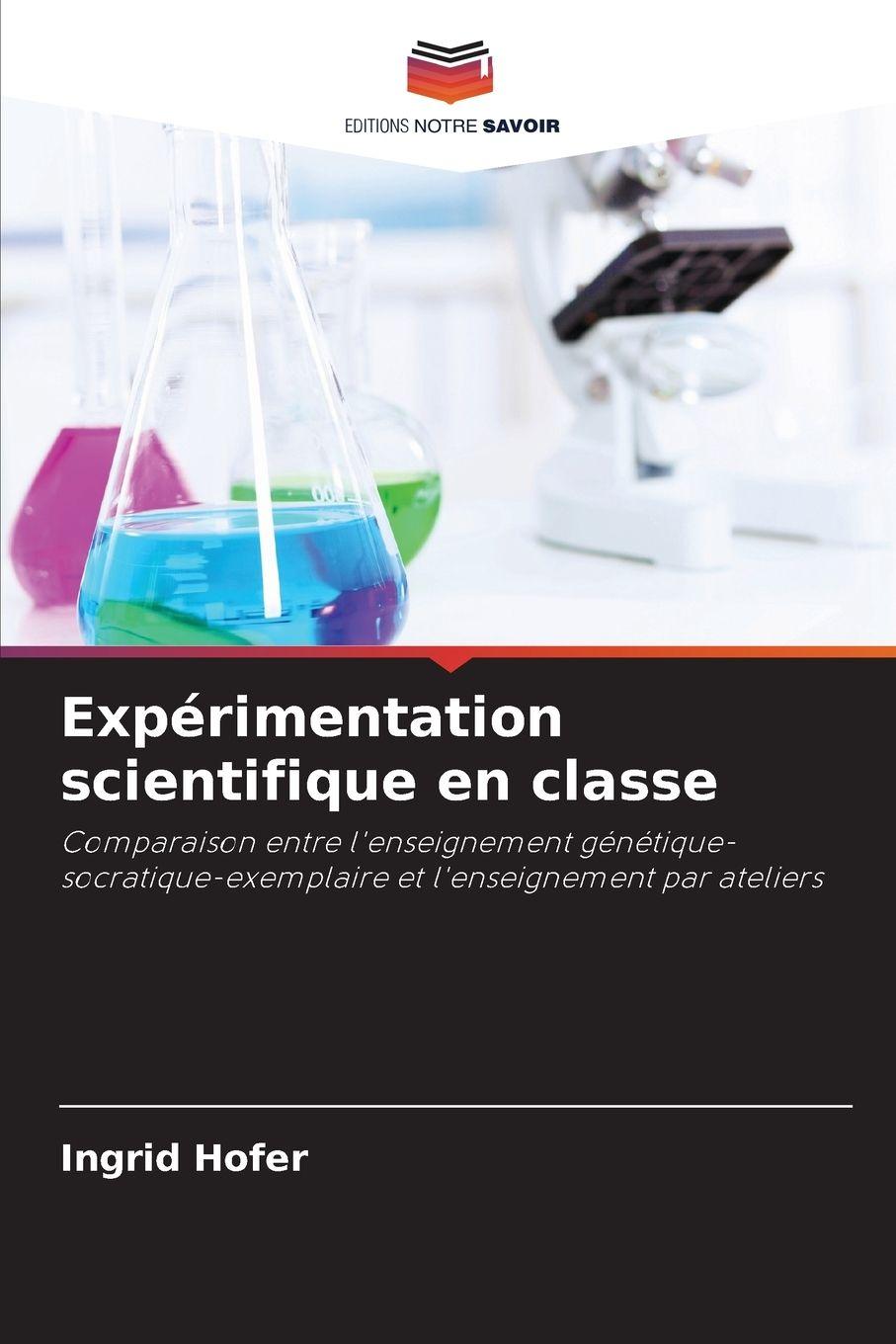 Vorderes Coverbild Expérimentation scientifique en classe
