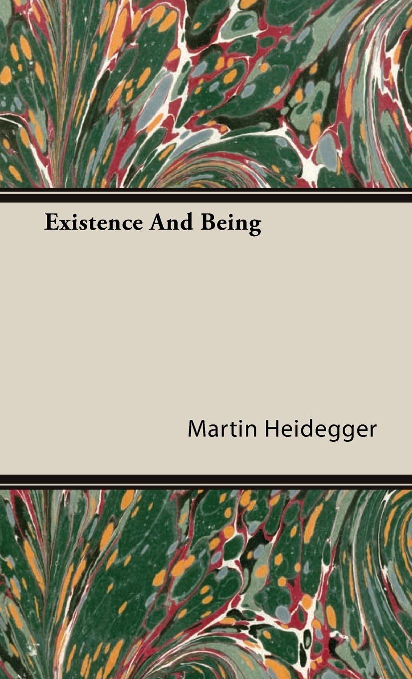 Vorderes Coverbild Existence And Being