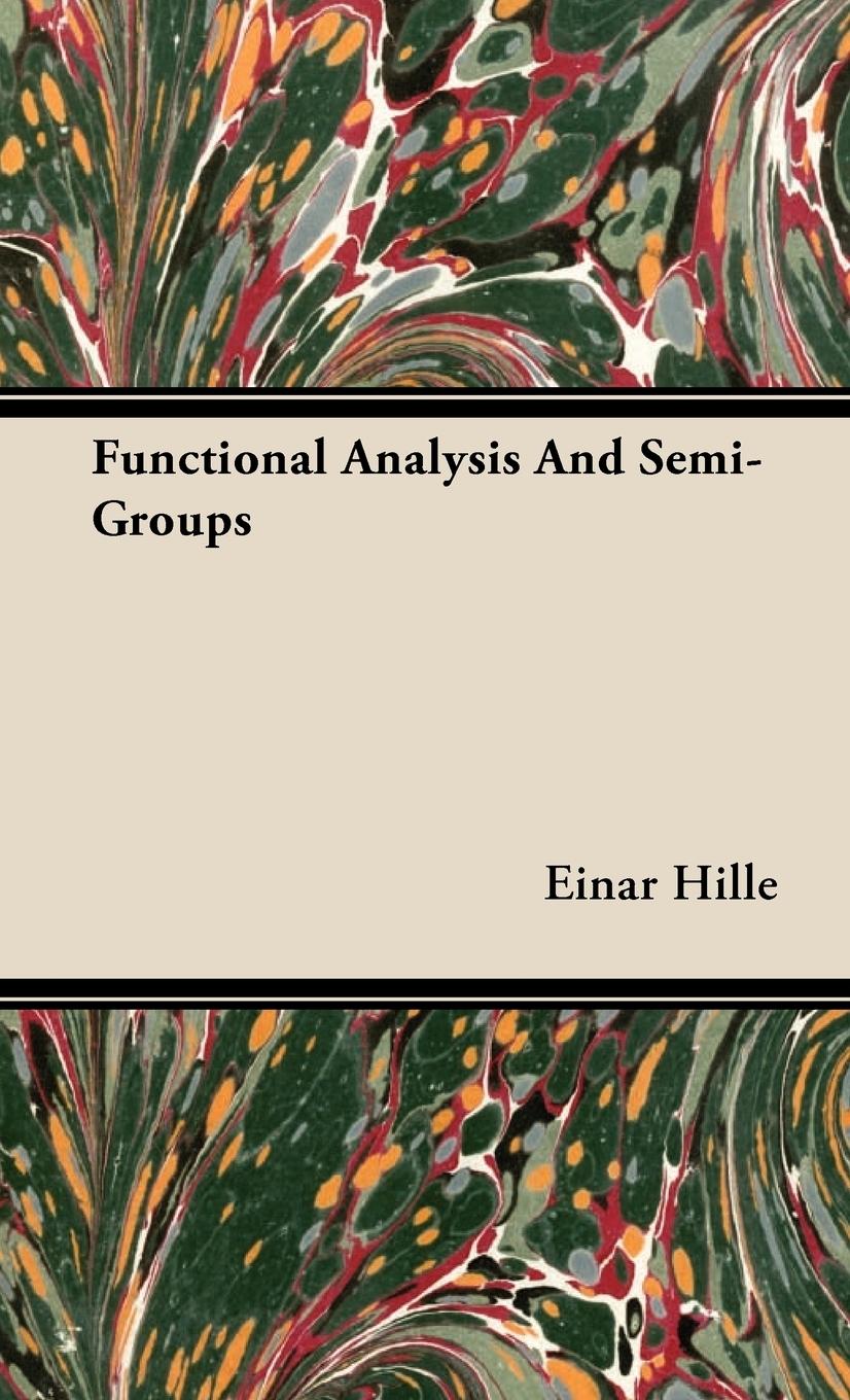 Vorderes Coverbild Functional Analysis And Semi-Groups