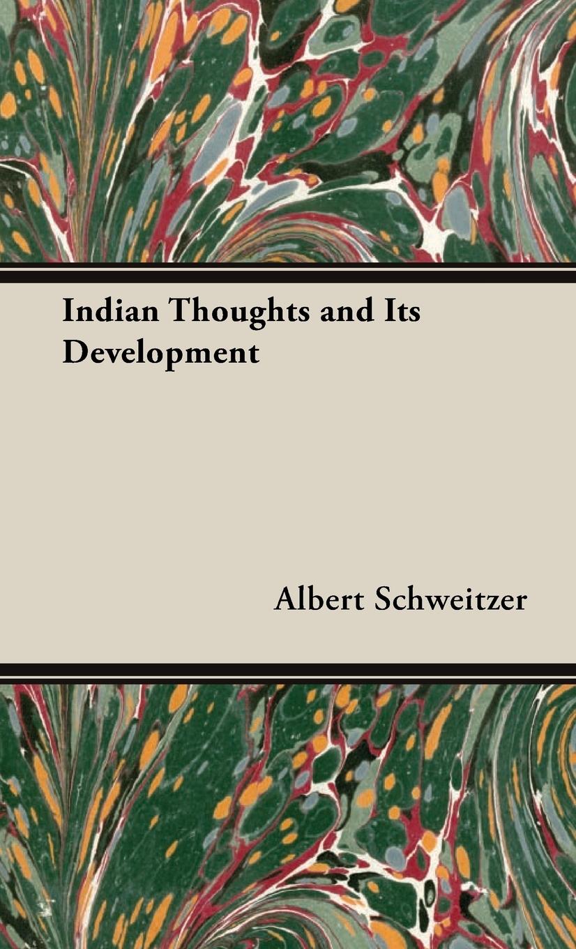 Vorderes Coverbild Indian Thoughts and Its Development