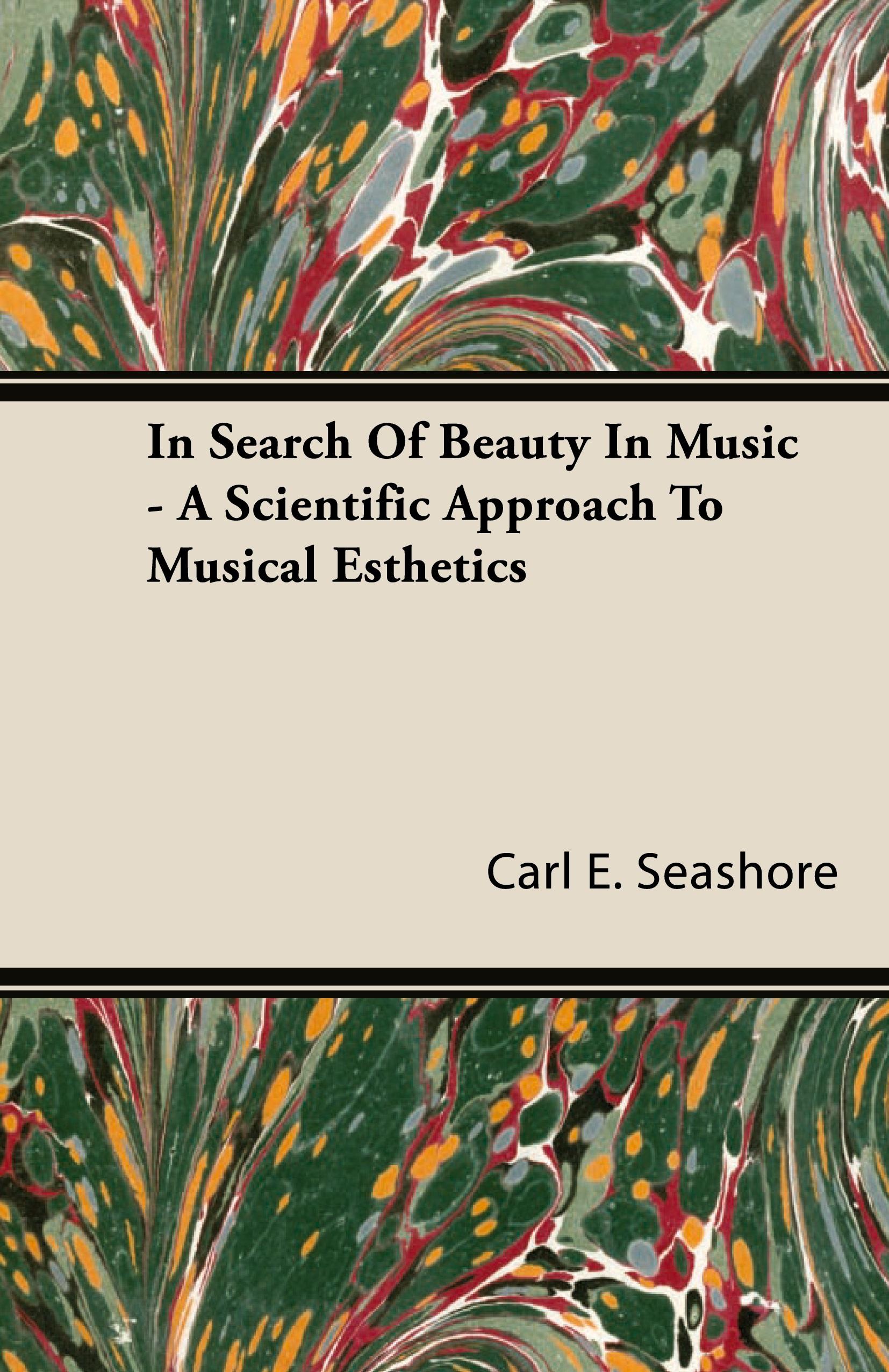 Vorderes Coverbild In Search of Beauty in Music - A Scientific Approach to Musical Esthetics
