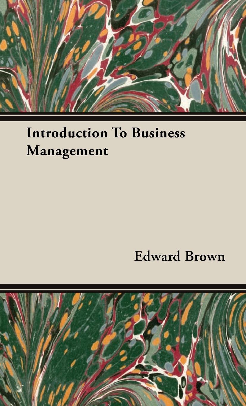 Vorderes Coverbild Introduction To Business Management