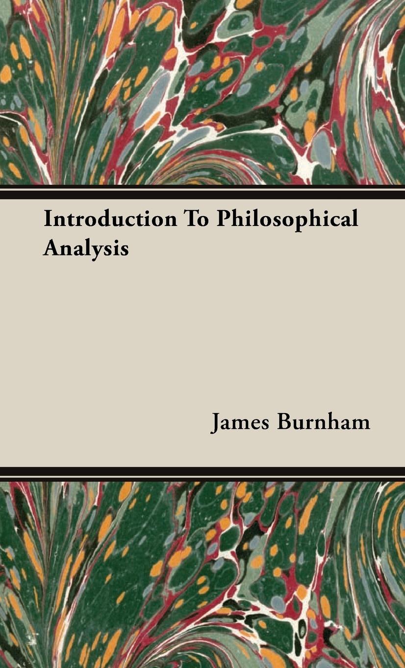 Vorderes Coverbild Introduction To Philosophical Analysis