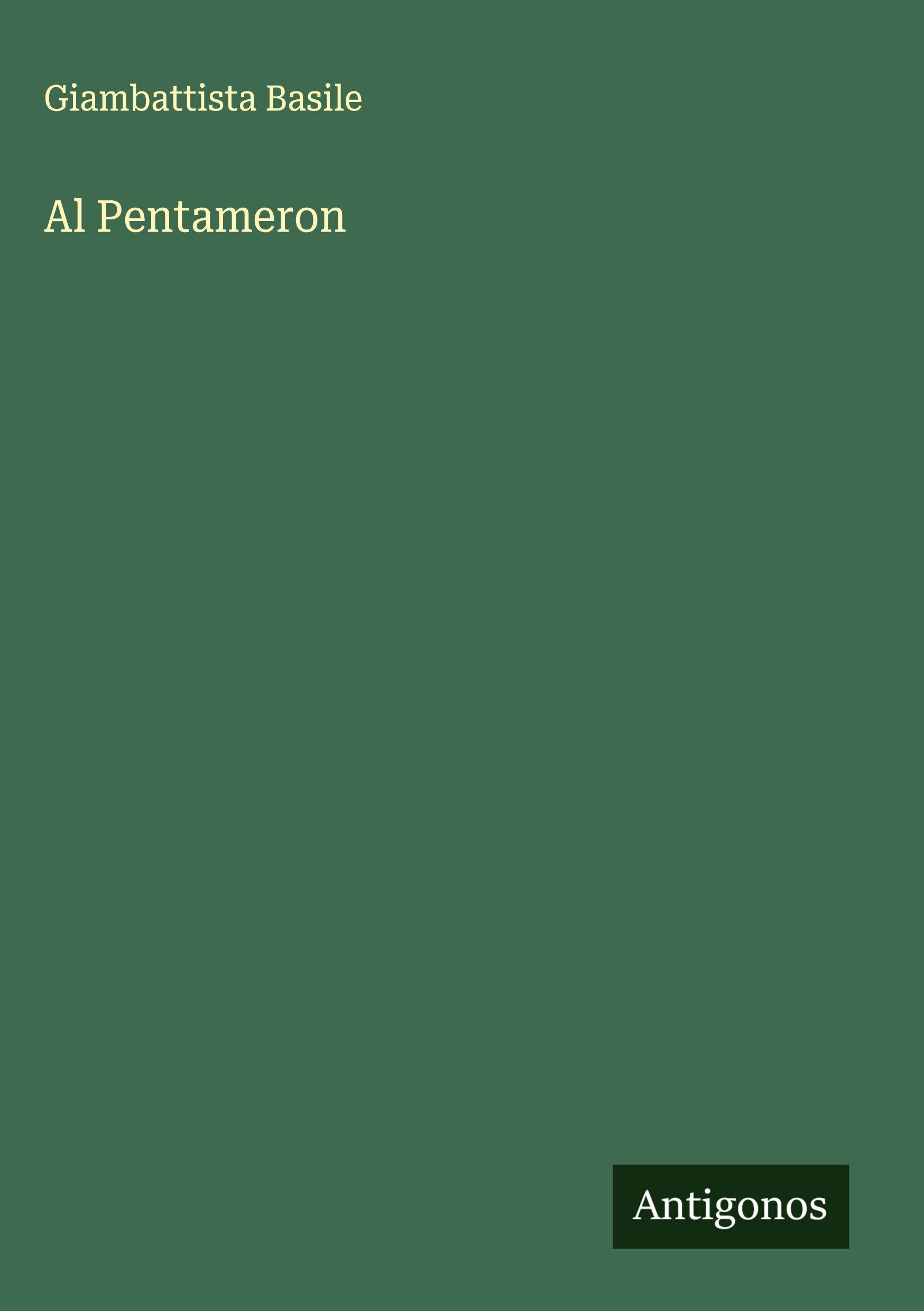 Vorderes Coverbild Al Pentameron