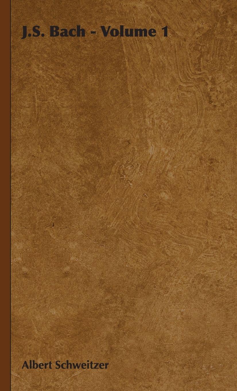 Vorderes Coverbild J.S. Bach - Volume 1