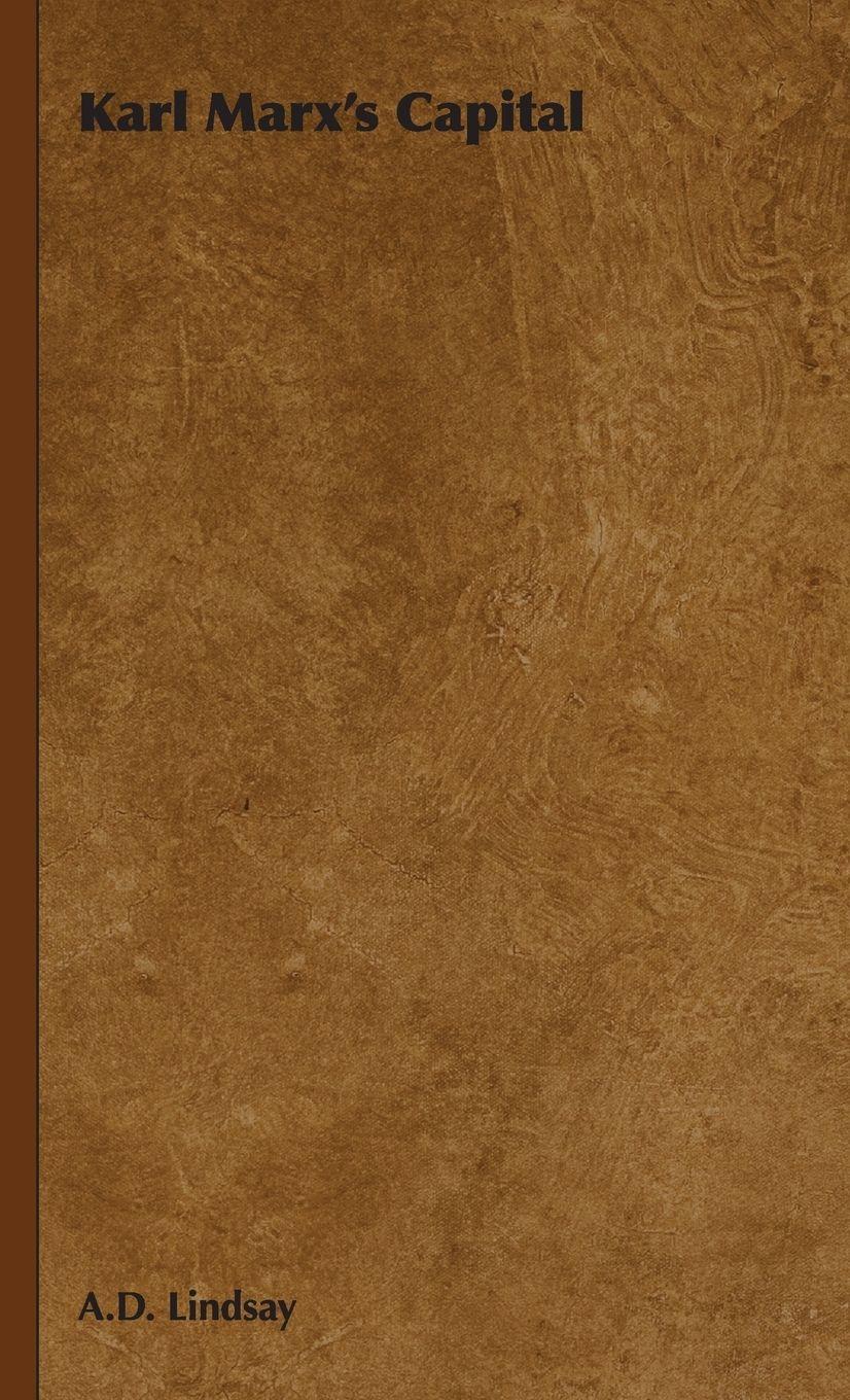 Vorderes Coverbild Karl Marx's Capital