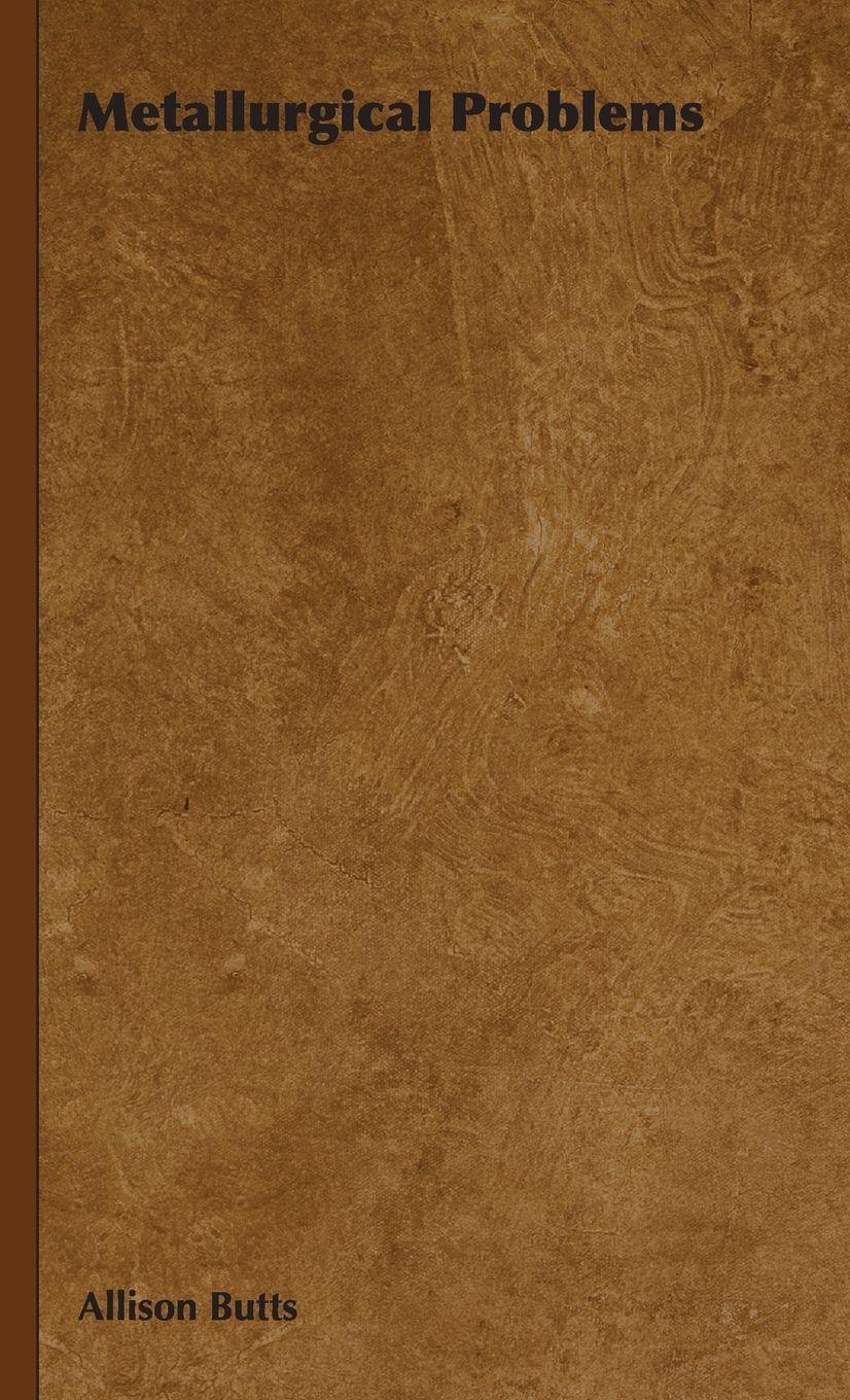 Vorderes Coverbild Metallurgical Problems