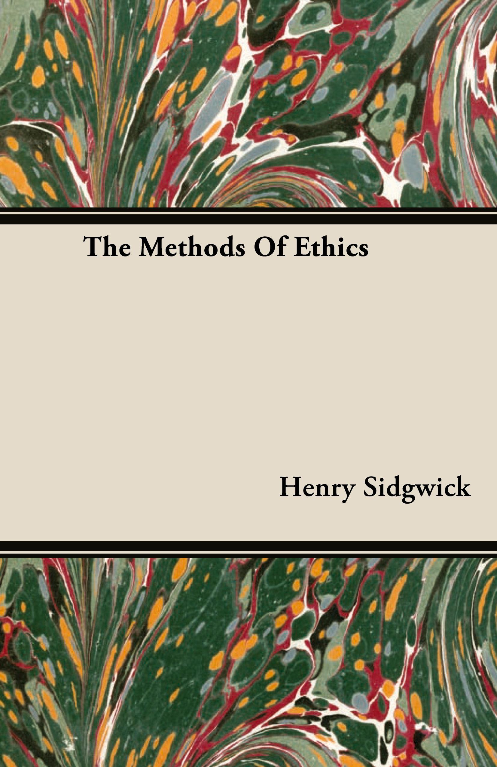 Vorderes Coverbild The Methods Of Ethics