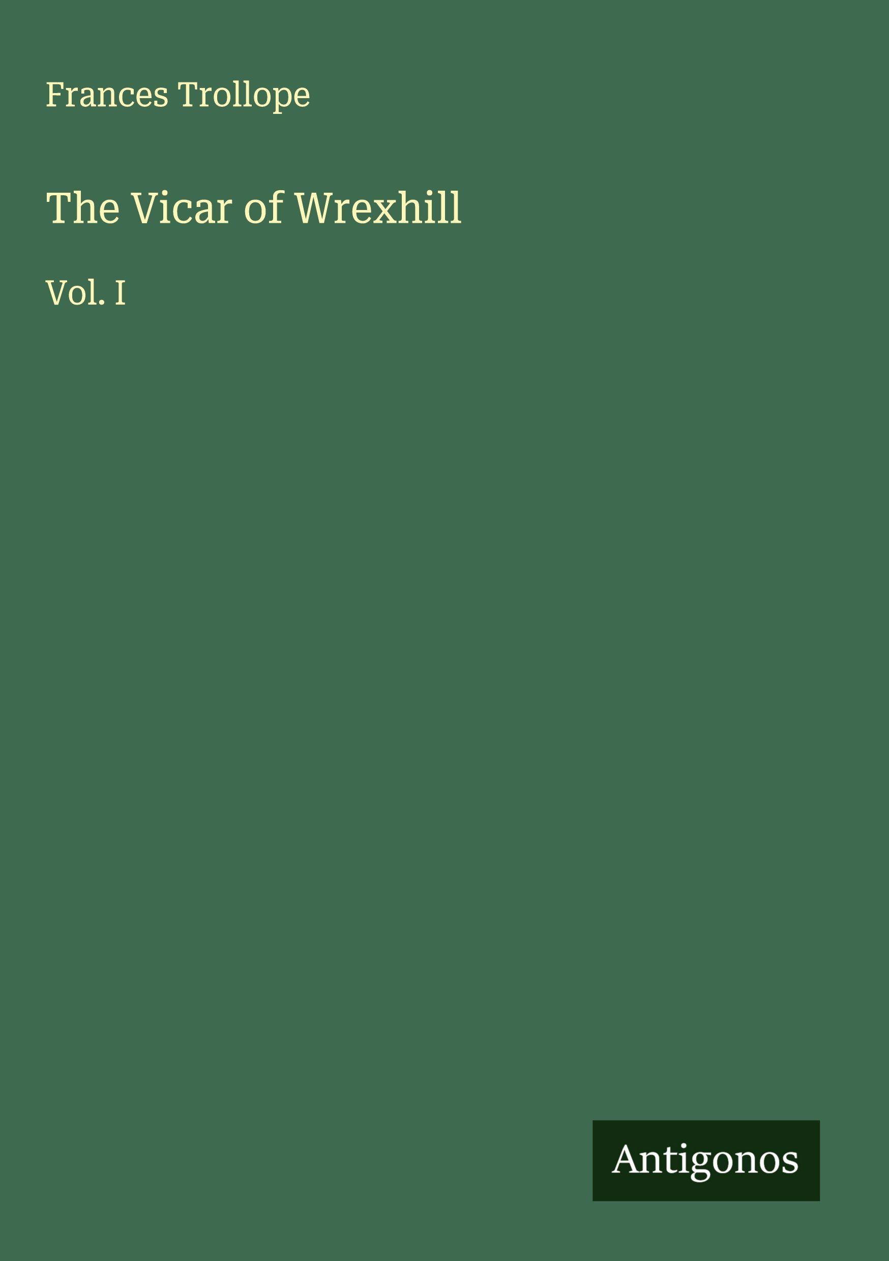 Vorderes Coverbild The Vicar of Wrexhill