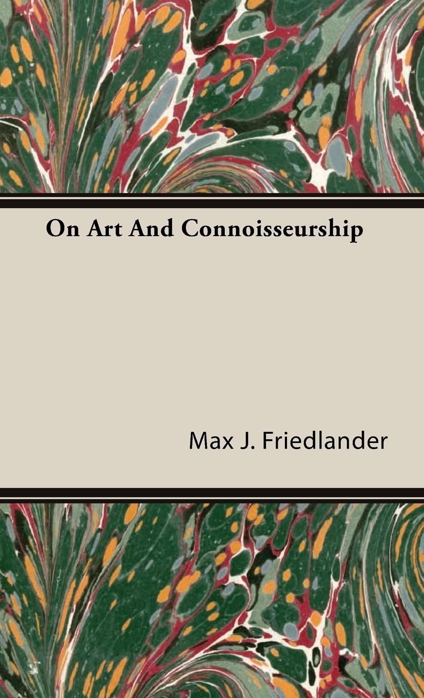 Vorderes Coverbild On Art and Connoisseurship