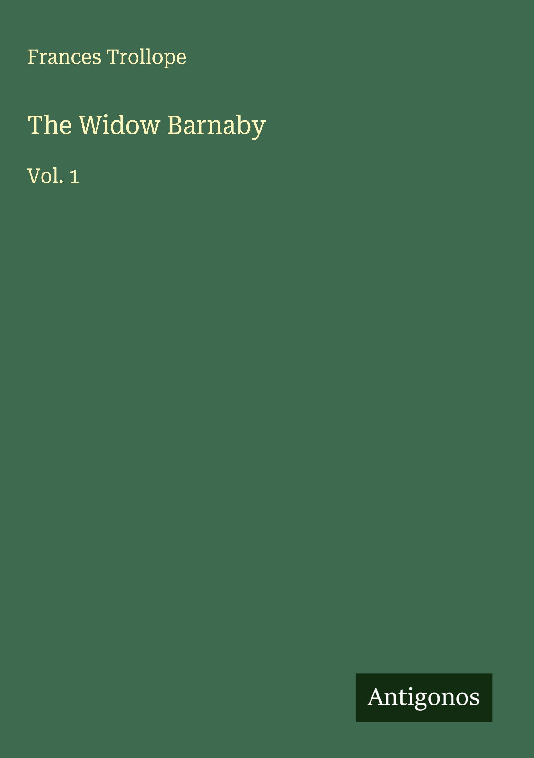 Vorderes Coverbild The Widow Barnaby