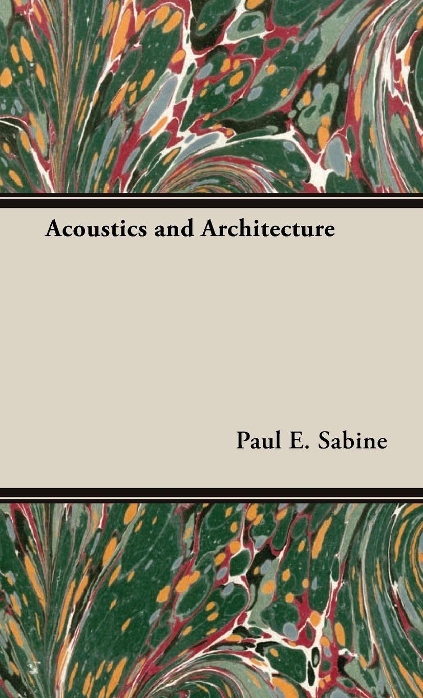 Vorderes Coverbild Acoustics and Architecture
