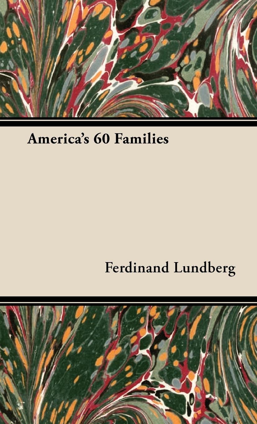 Vorderes Coverbild America's 60 Families