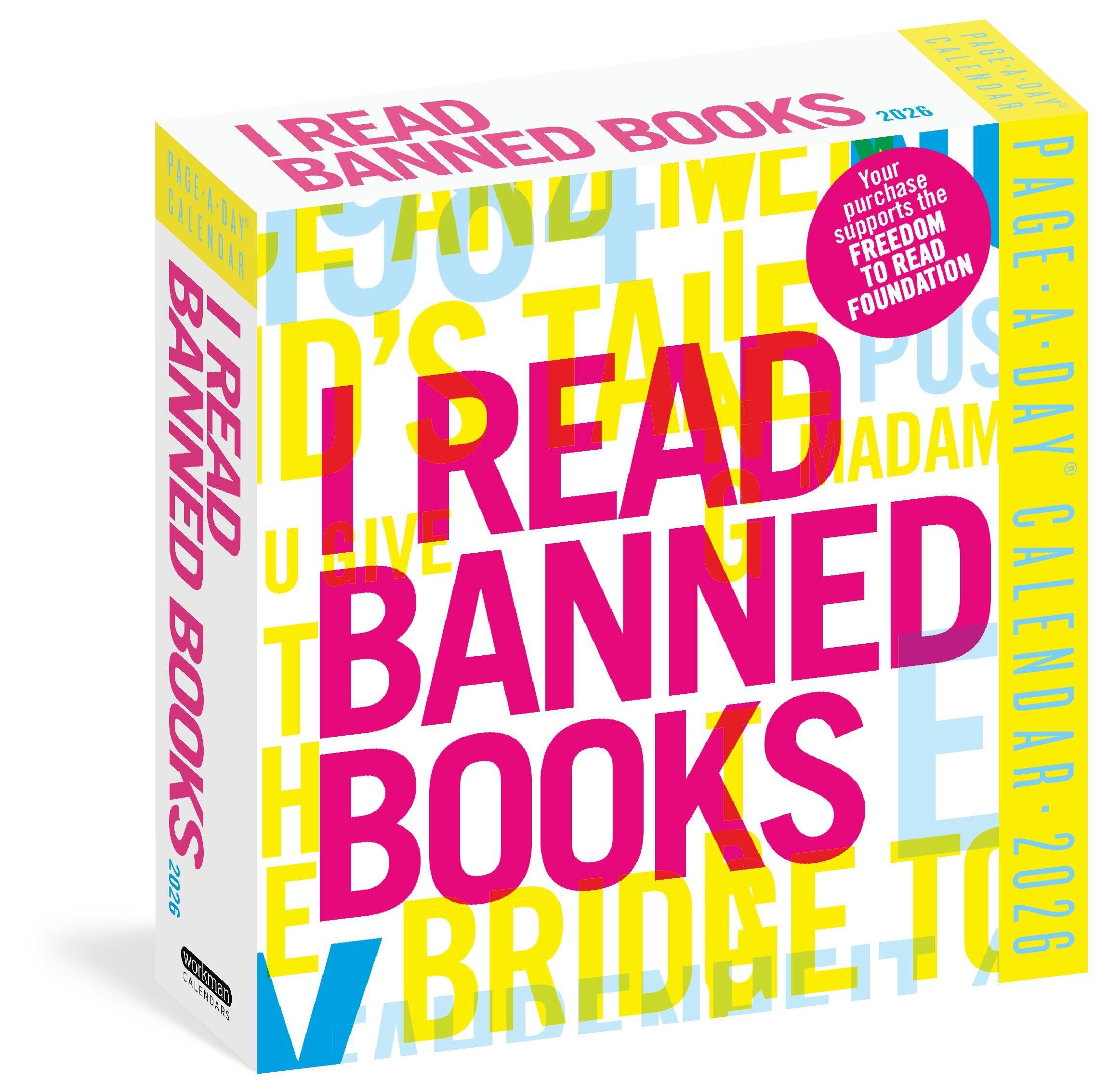 Vorderes Coverbild I Read Banned Books Page-A-Day(r) Calendar 2026