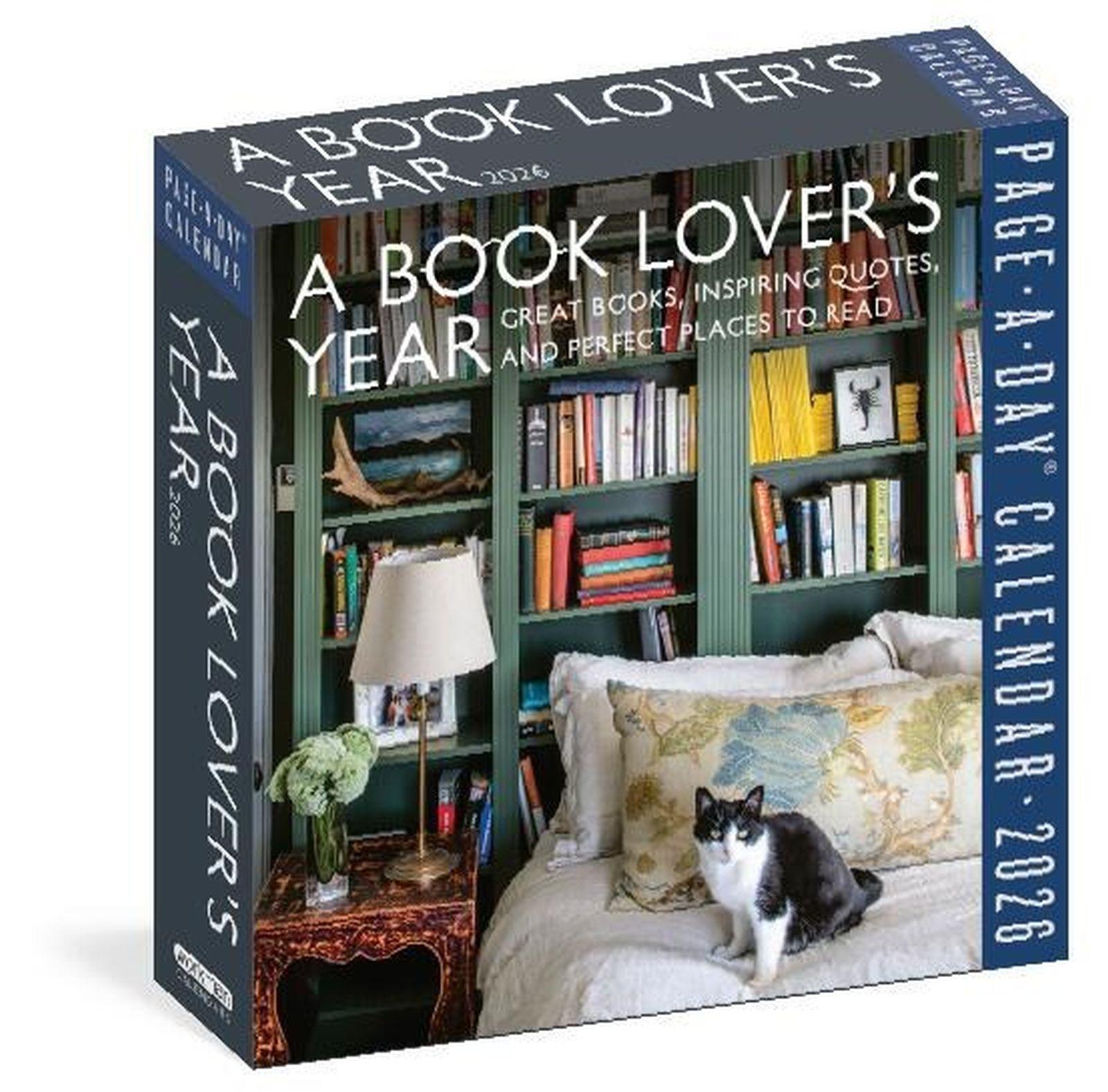 Vorderes Coverbild A Book Lover's Year Page-A-Day(r) Calendar 2026