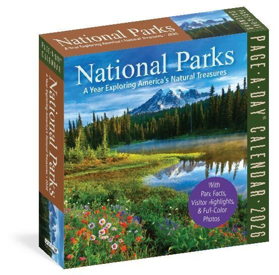 Vorderes Coverbild National Parks Page-A-Day(r) Calendar 2026