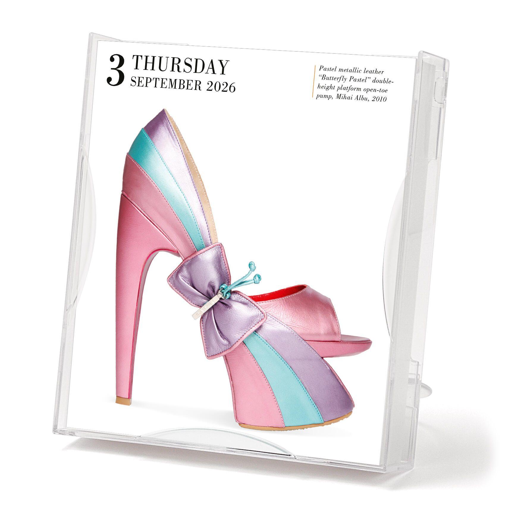 Beispielinhalt (Bild) Shoes Page-A-Day(r) Gallery Calendar 2026