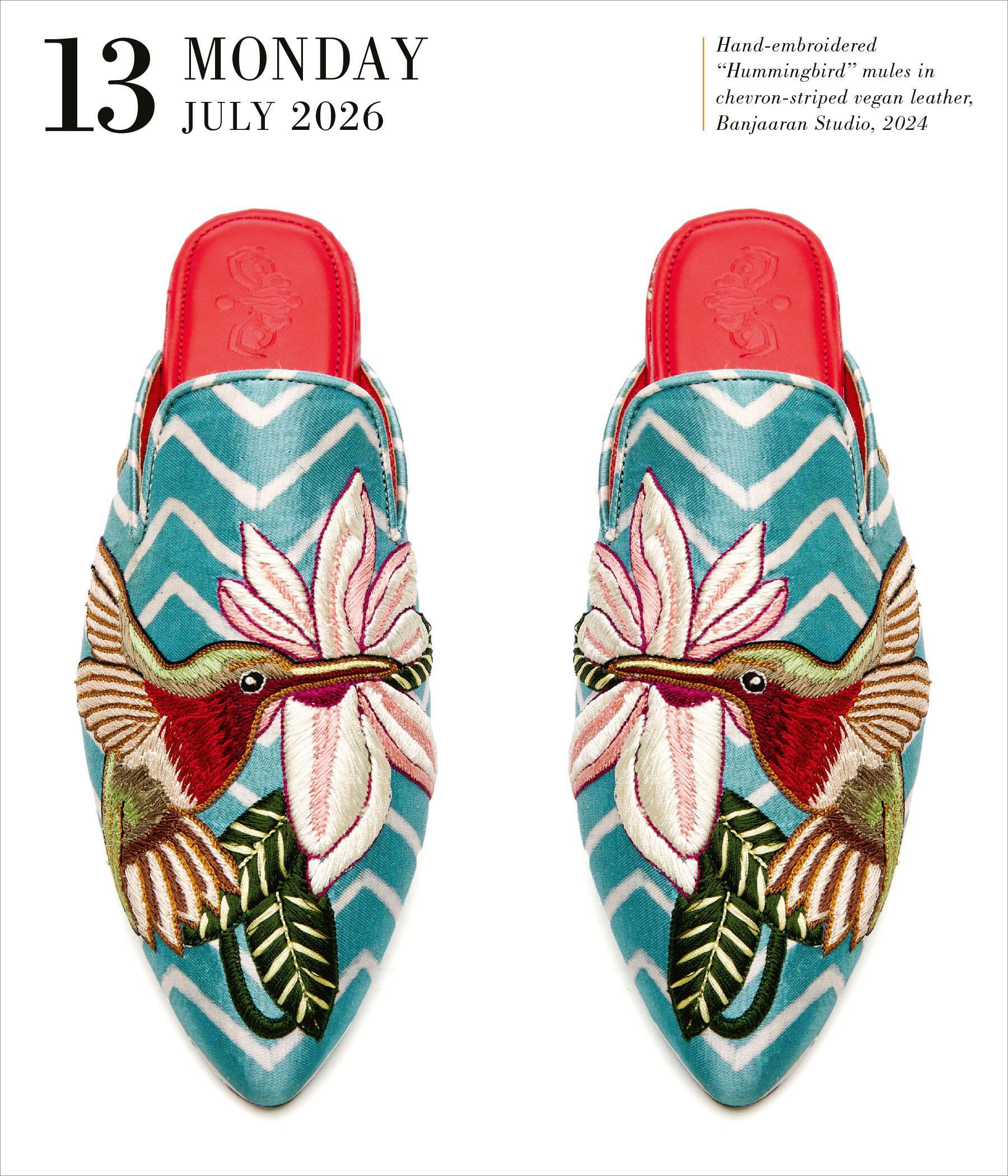 Beispielinhalt (Bild) Shoes Page-A-Day(r) Gallery Calendar 2026