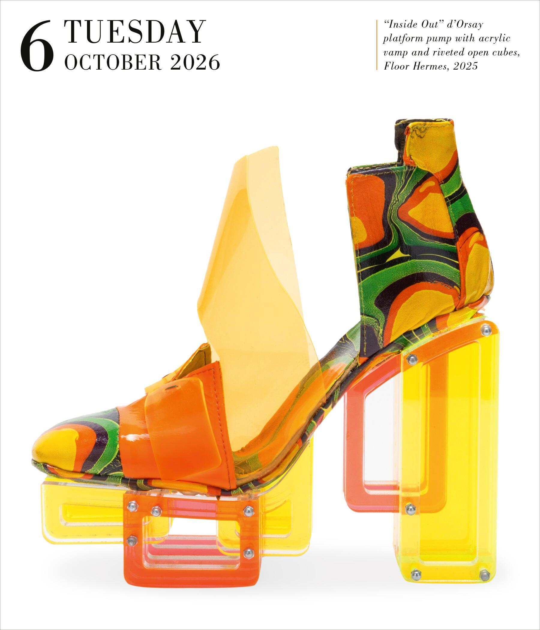 Beispielinhalt (Bild) Shoes Page-A-Day(r) Gallery Calendar 2026