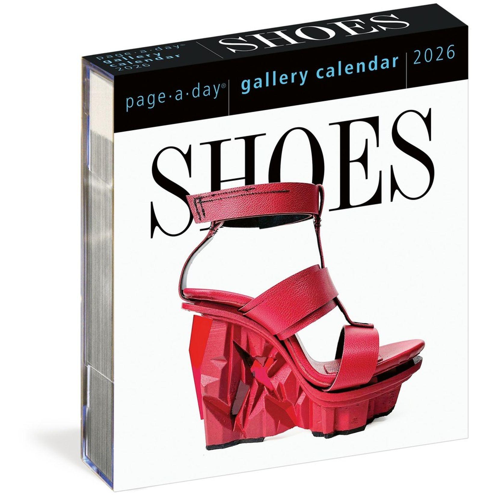 Vorderes Coverbild Shoes Page-A-Day(r) Gallery Calendar 2026