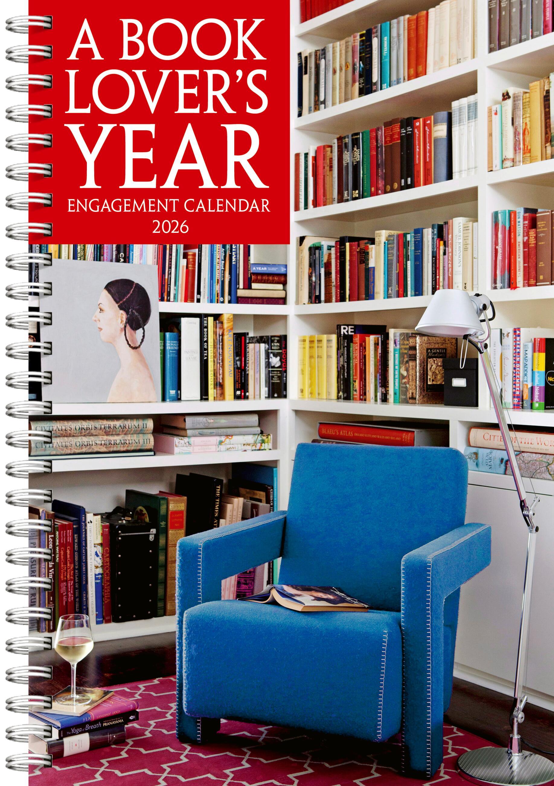 Vorderes Coverbild A Book Lover's Year Engagement Calendar 2026