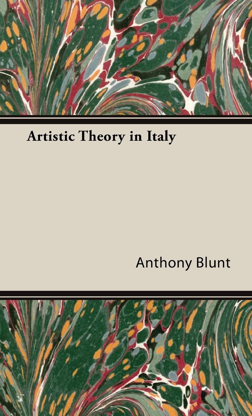 Vorderes Coverbild Artistic Theory in Italy