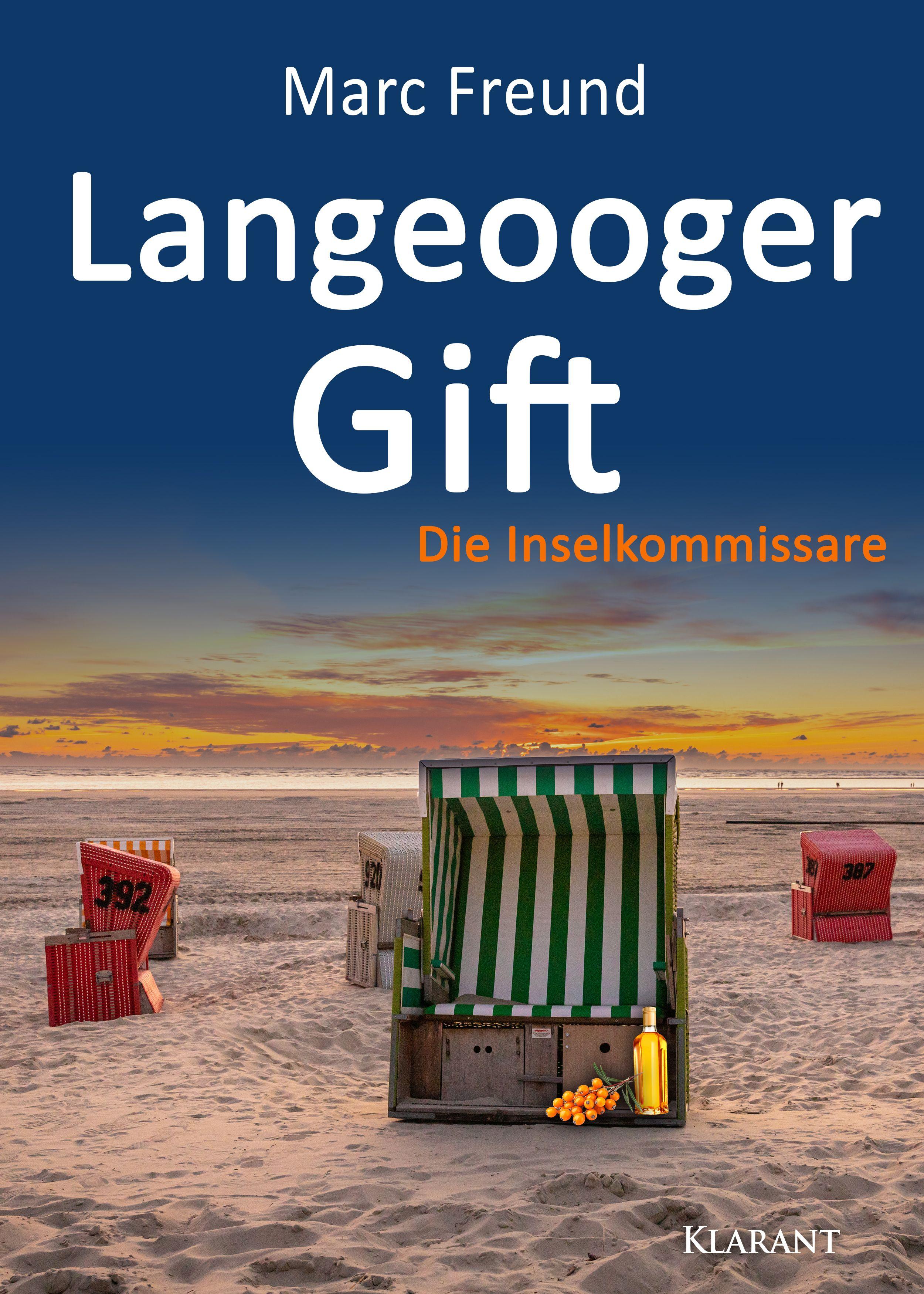 Vorderes Coverbild Langeooger Gift. Ostfrieslandkrimi