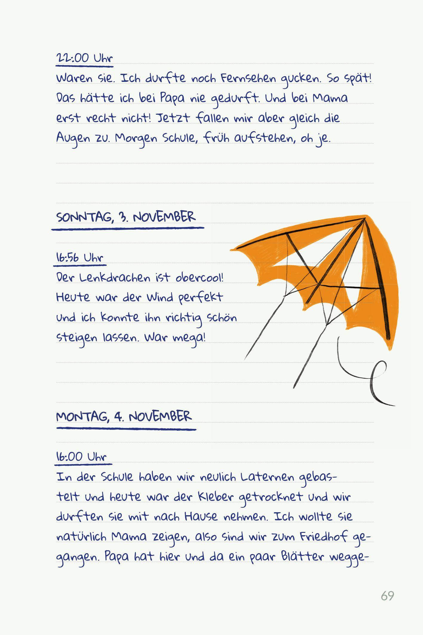 Beispielinhalt (Bild) Tränen, Trotz, Triceratops